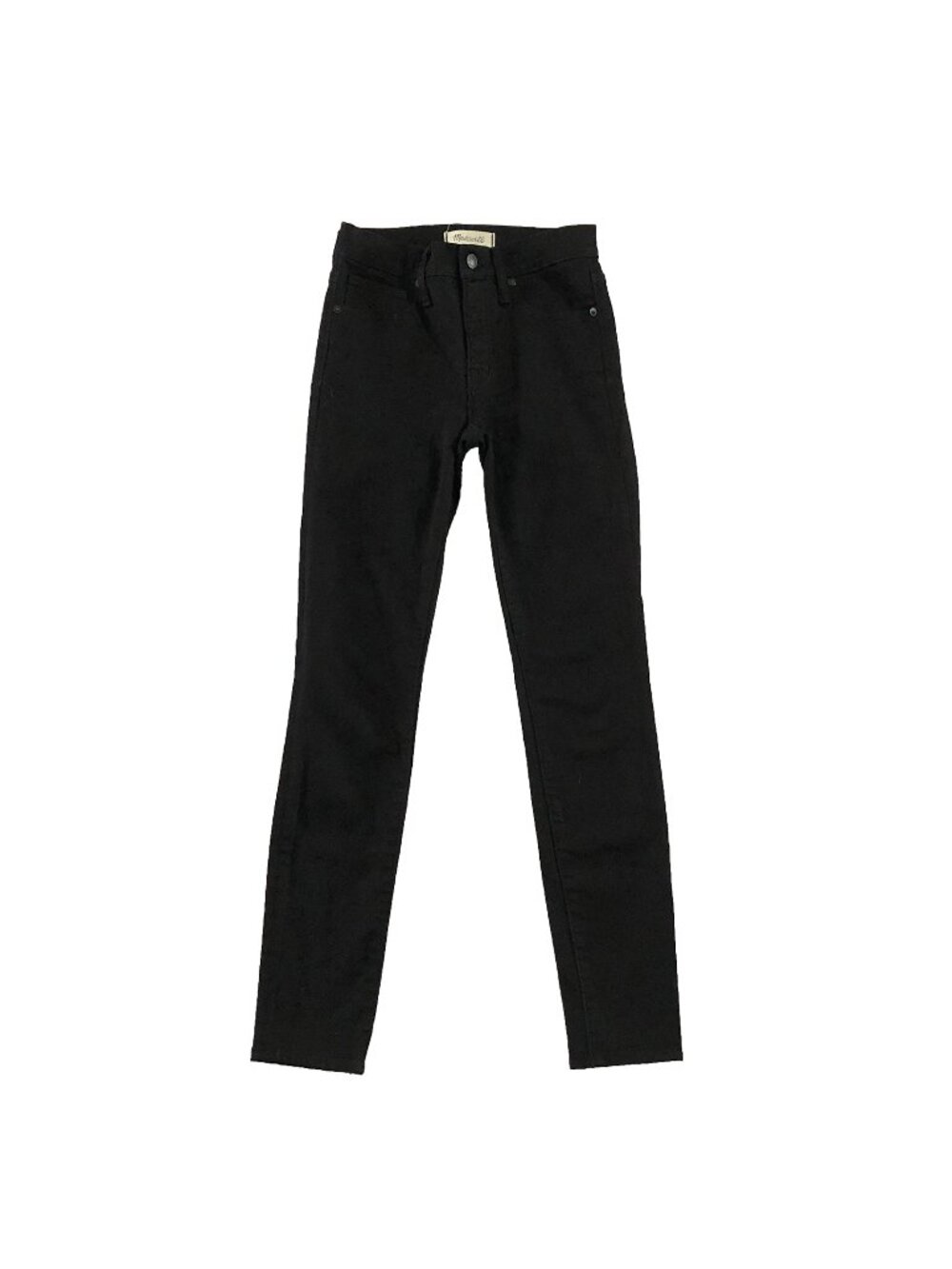 Madewell Jeans Womens Size 25 Black 9" High-Rise Skinny Ankle